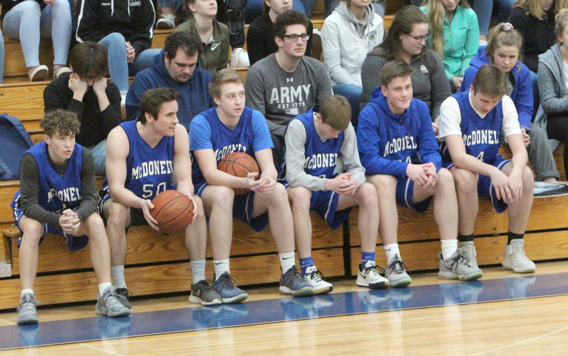 McDonell boys basketball scrimmage 3-13-20